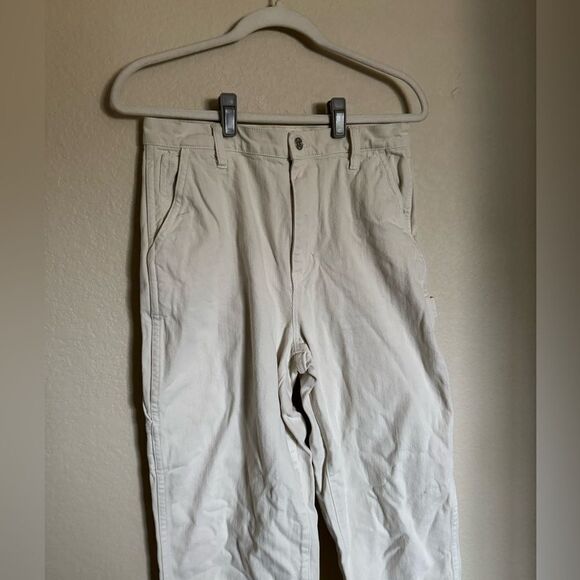 Madewell Baggy Straight Cargo Pant in Vintage Canvas Jeans Size 28 - Picture 4 of 12